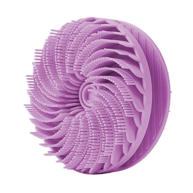 Gentle Silicone Body Brush Double Texture For Daily Bathing Sensitive Skin And