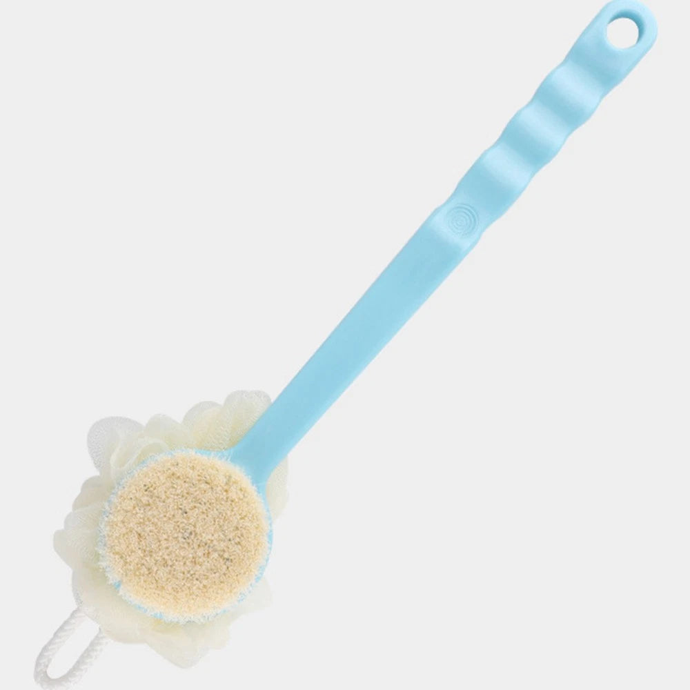 2 Pcs Back Rub Bath Brush Shower Exfoliator Scrubber Flower Bathing Accessories