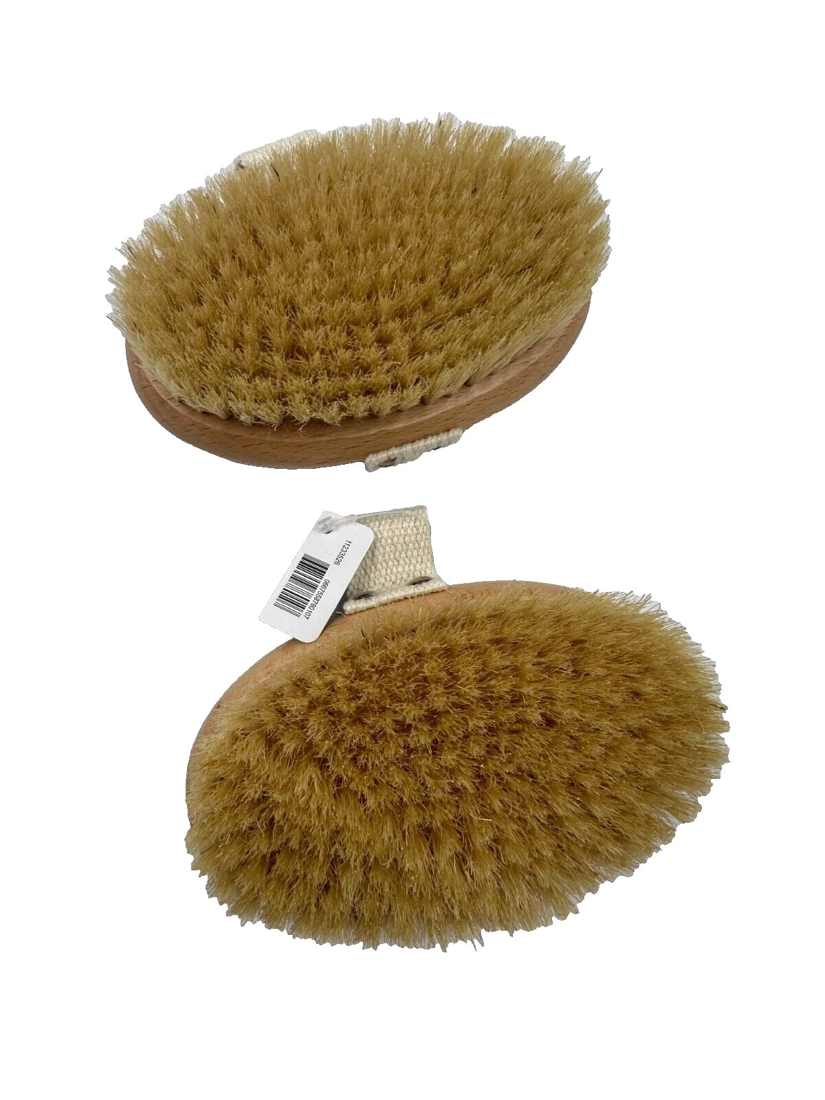 Bath & Body Works LOT of 2 Scrub Exfoliating Handle Brush Brushes Wooden NWT