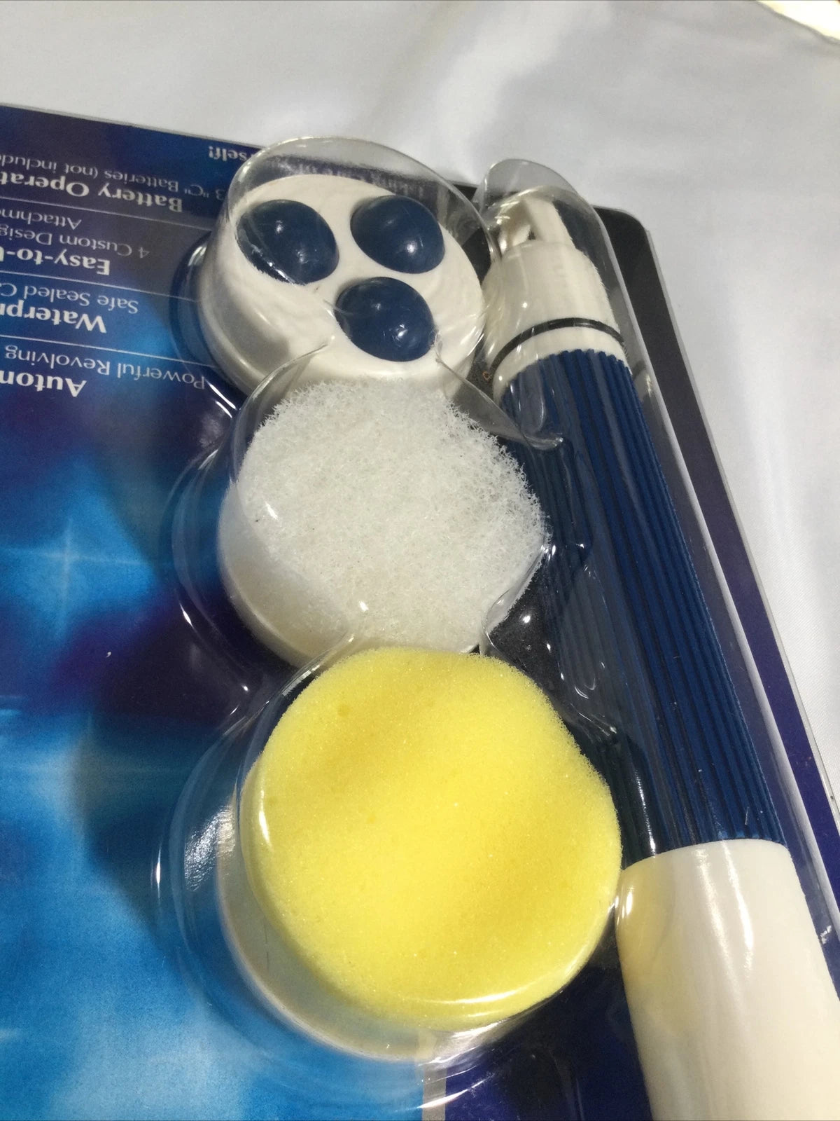 Health Solutions Body Comfort Bath Brush - New with 4 attachments