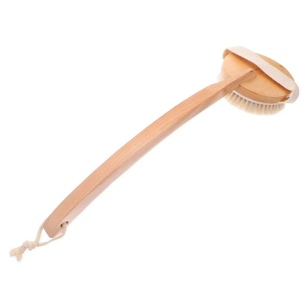 Bath Brush Shower Exfoliator Exfoliating Back Scrub Skin Scruber Scrubber for