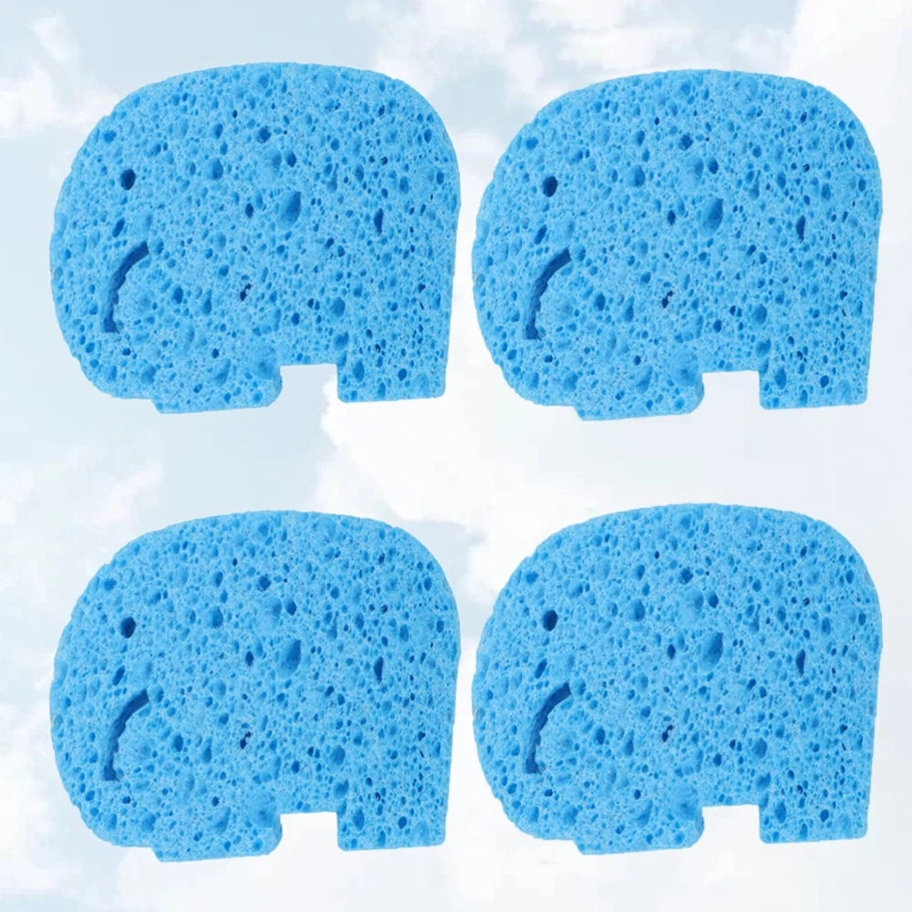 4Pcs Baby Bath Sponge Bath Rub Shower Sponge Cartoon Bath Brush Bath Rubbing