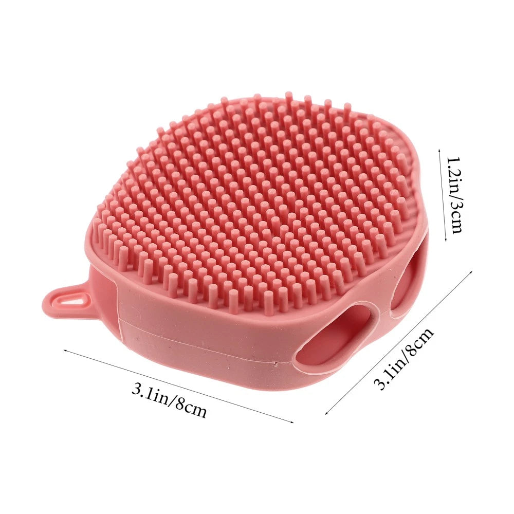 Bath Brush Man Newborn Body Scrubber Exfoliator Exfoliating Silicone