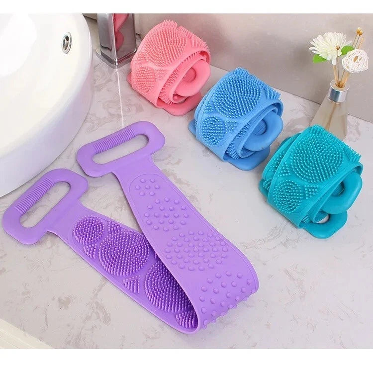 Exfoliating Back Scrubber for Shower - Bath Shower Scrubber, Body Brush