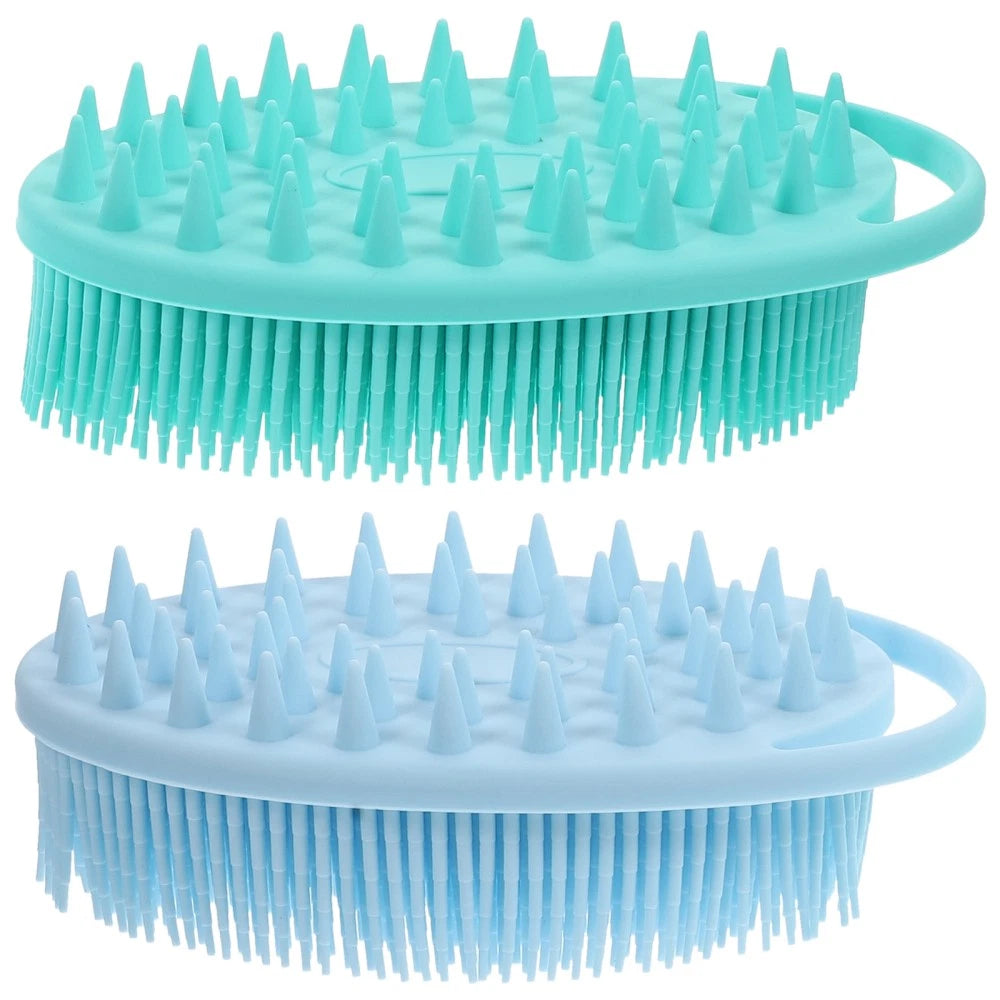2 Pcs Bath Brush Body Scrub Multi-functional Exfoliating