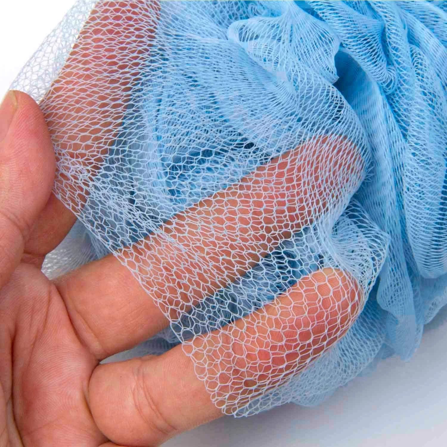 Loofah Back Scrubber for Shower, Wooden Long Handle Bath Sponge Lufa Shower Brus