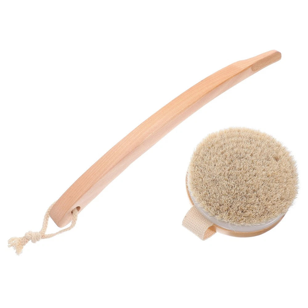 Bath Brush Shower Exfoliator Exfoliating Back Scrub Skin Scruber Scrubber for