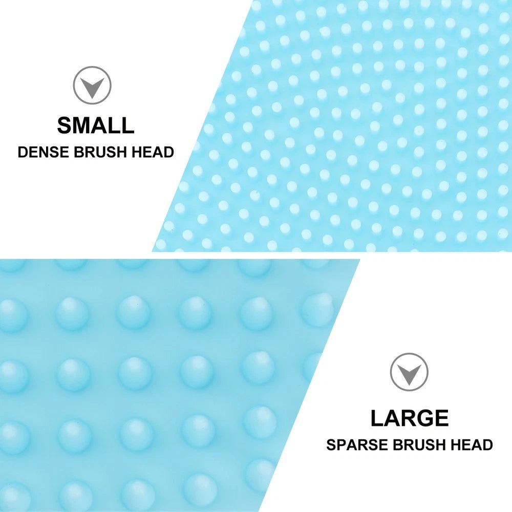 2 Pack Fish-shaped Bath Brush Child Shower Scrubber for Body Cleansing Baby