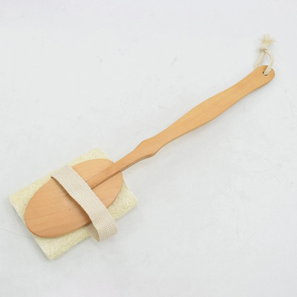Bath Brush Exfoliating Loofah Sponge Comfortable Scrubber