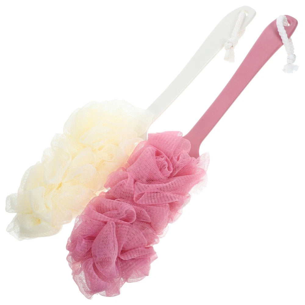 2 Pcs Bath Ball Brush Brushes Body Bathing Tool Back Exfoliating