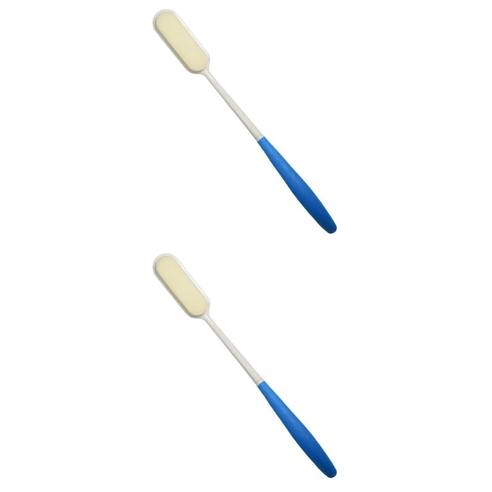 2 Pcs Long-handled Bath Scrubber Brush Back Child Shower for Body