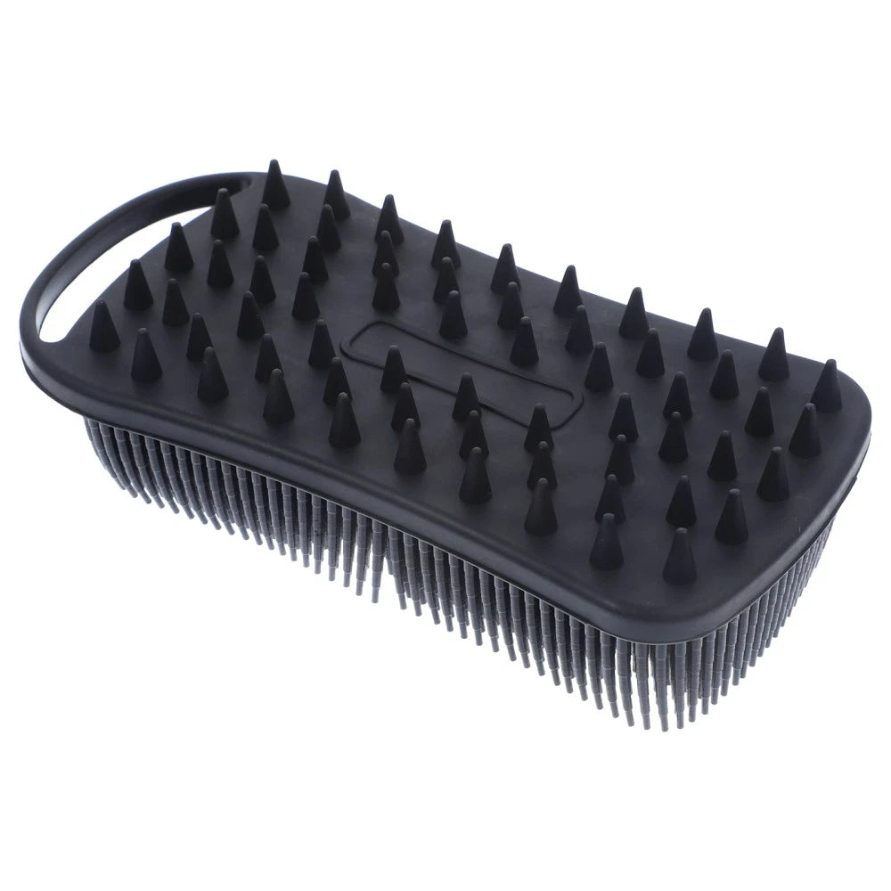 Bath Brush Soft Silicone Body Scrubber Shower for Cleaning