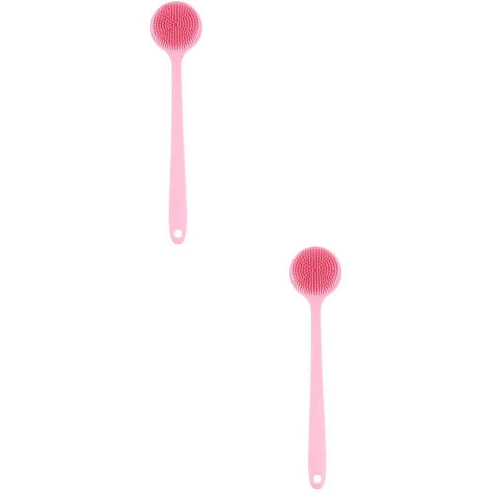 2 Pack Bath Brush Skin Exfoliator Scrubber Elderly Man Back for Shower