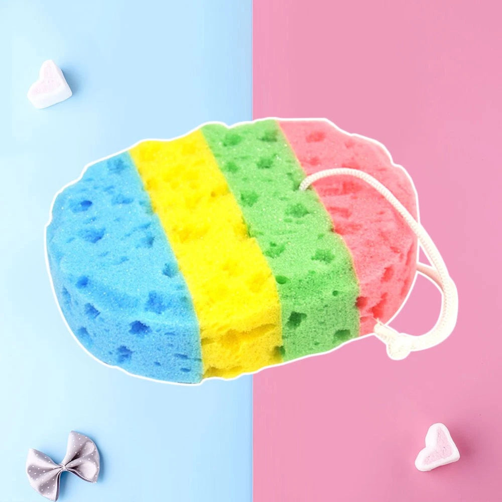 2 Pcs Bath Sponges Brushes Miss Efficient Exfoliating Shower Body Scrubbers