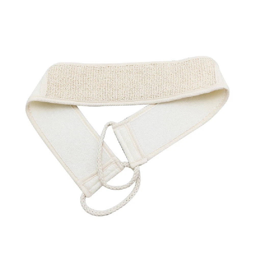 Body Back Bath Strap Scrubber Exfoliating Loofah Shower Sponge Brush Spa Loofa
