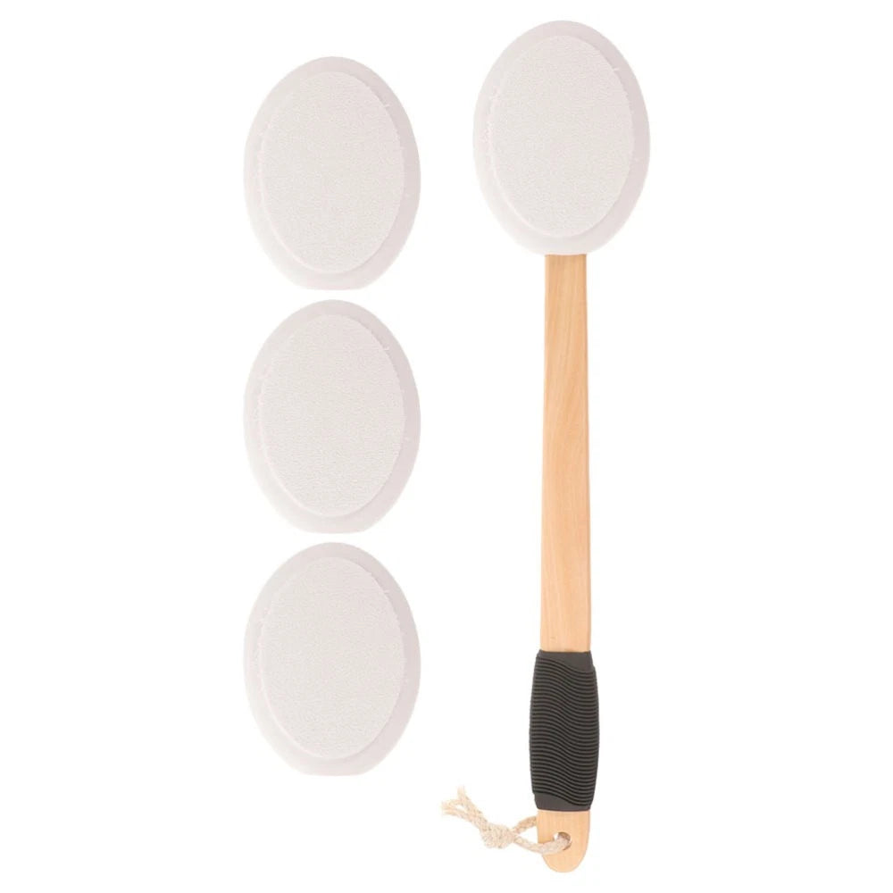 Back Applicator Anti-slip Bath Brush Set Elderly Baby Body Cream for Lotion