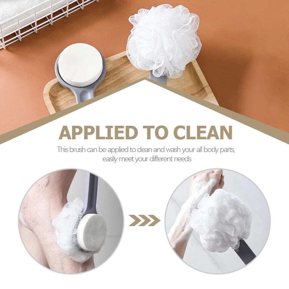 2 Count Bath Ball Brush Child Scrub for Shower Scrubber Exfoliating