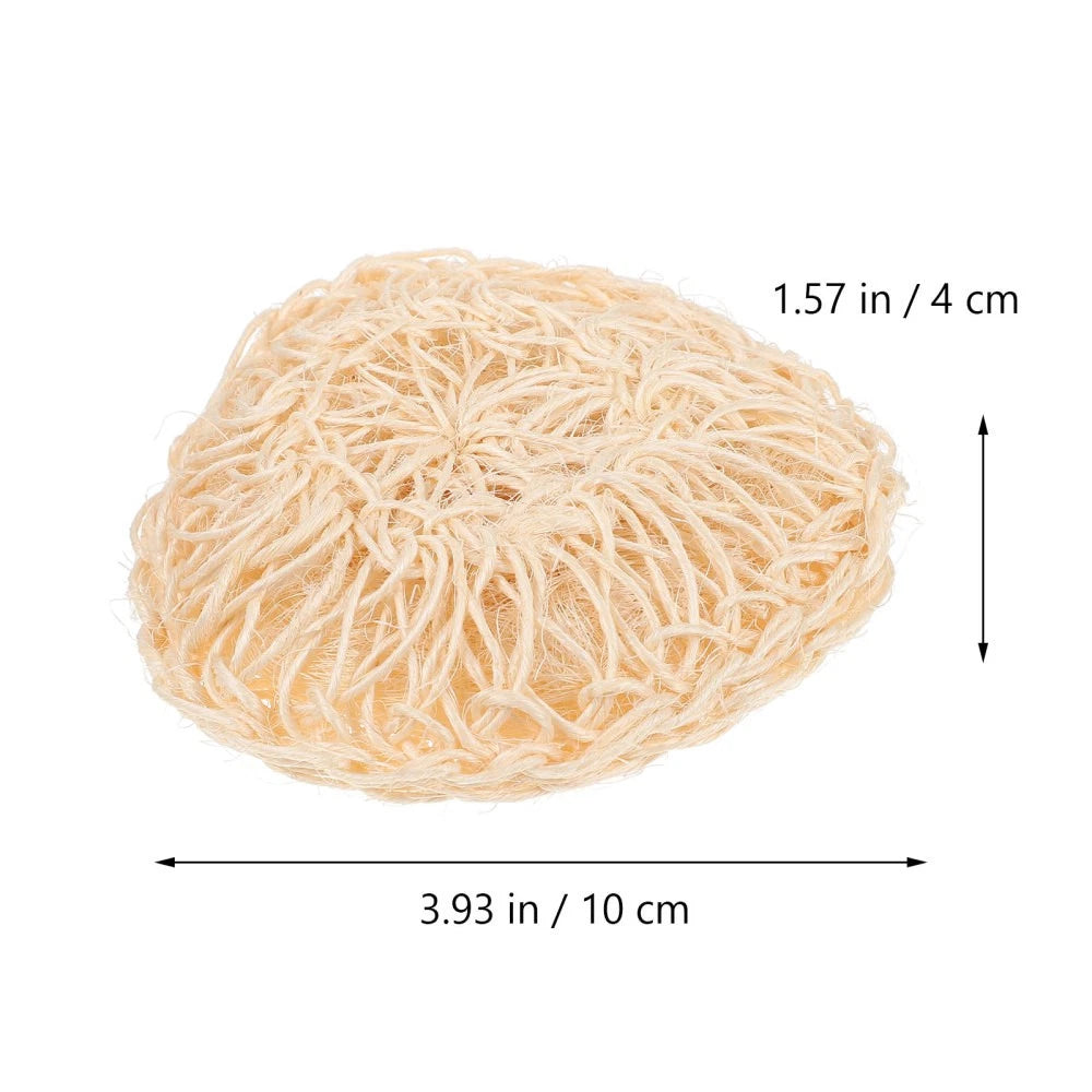 2 Pcs Sisal Bath Brush Mother Man Body Scrub Wash Scrubber Bathing Accessories