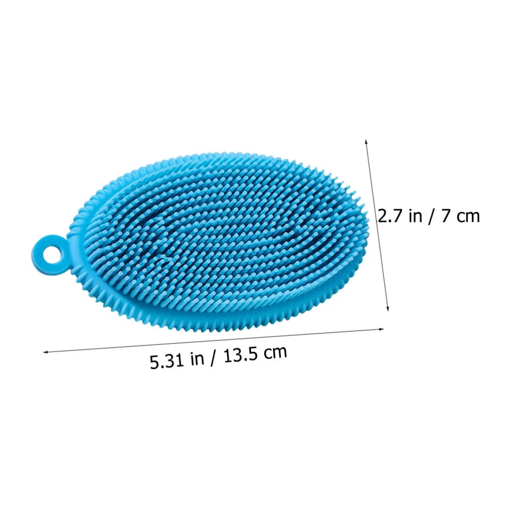 Bath Brush Body Exfoliator Newborn Baby Hair Washing Skin Scrubber