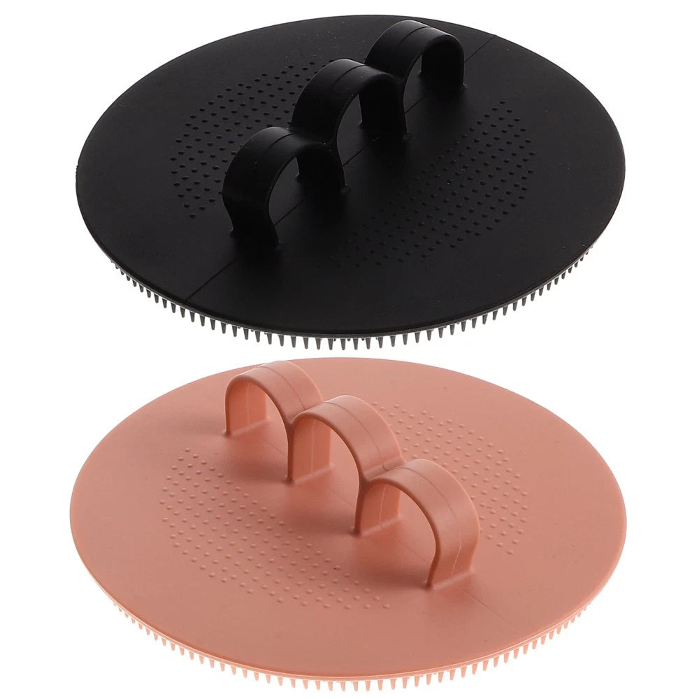 2 Pcs Bath Brush Travel Body Brushes for Shower Shampoo Scalp Massager