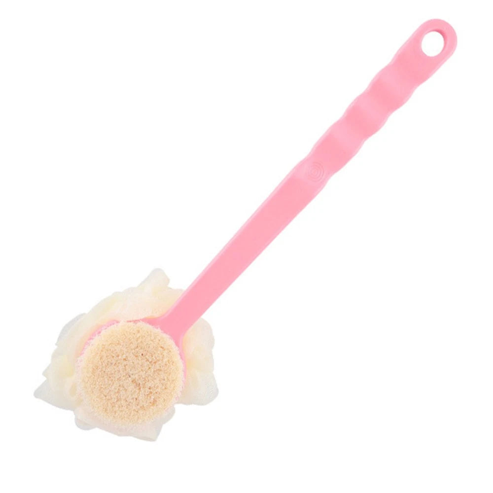 2 Pcs Back Rub Bath Brush Shower Exfoliator Scrubber Flower Bathing Accessories