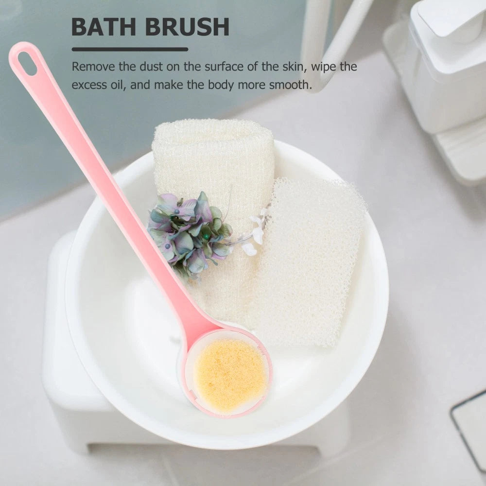 Bath Brush Back Washers for Shower Body Scrubber Elder Cream Applicator