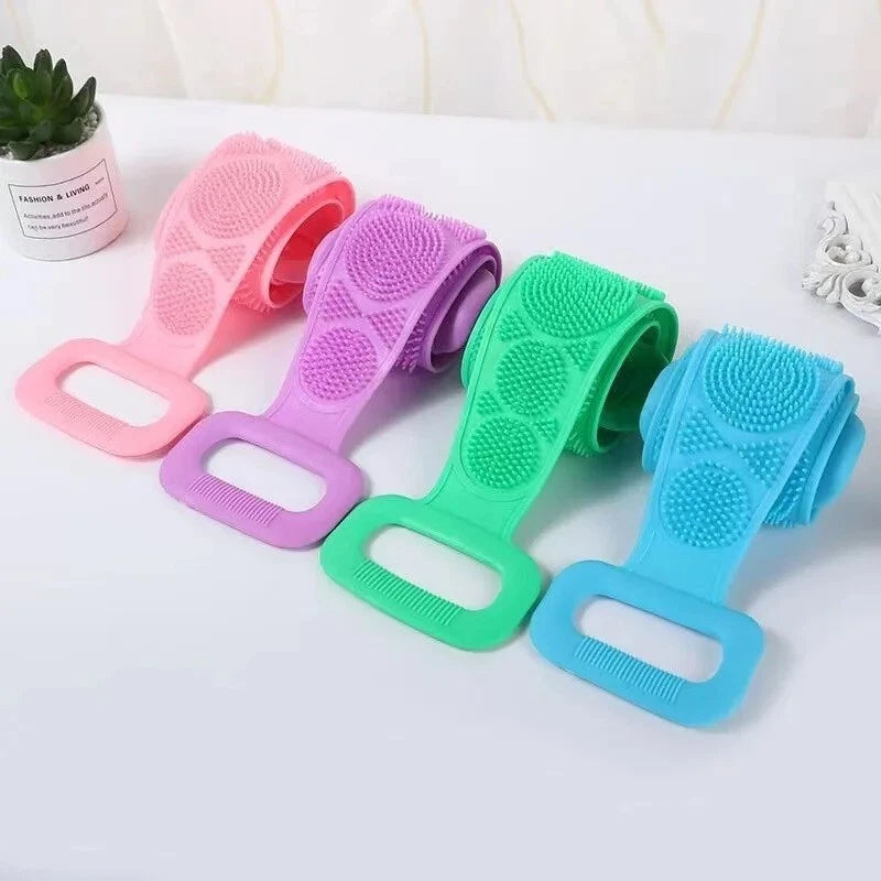 Exfoliating Back Scrubber for Shower - Bath Shower Scrubber, Body Brush