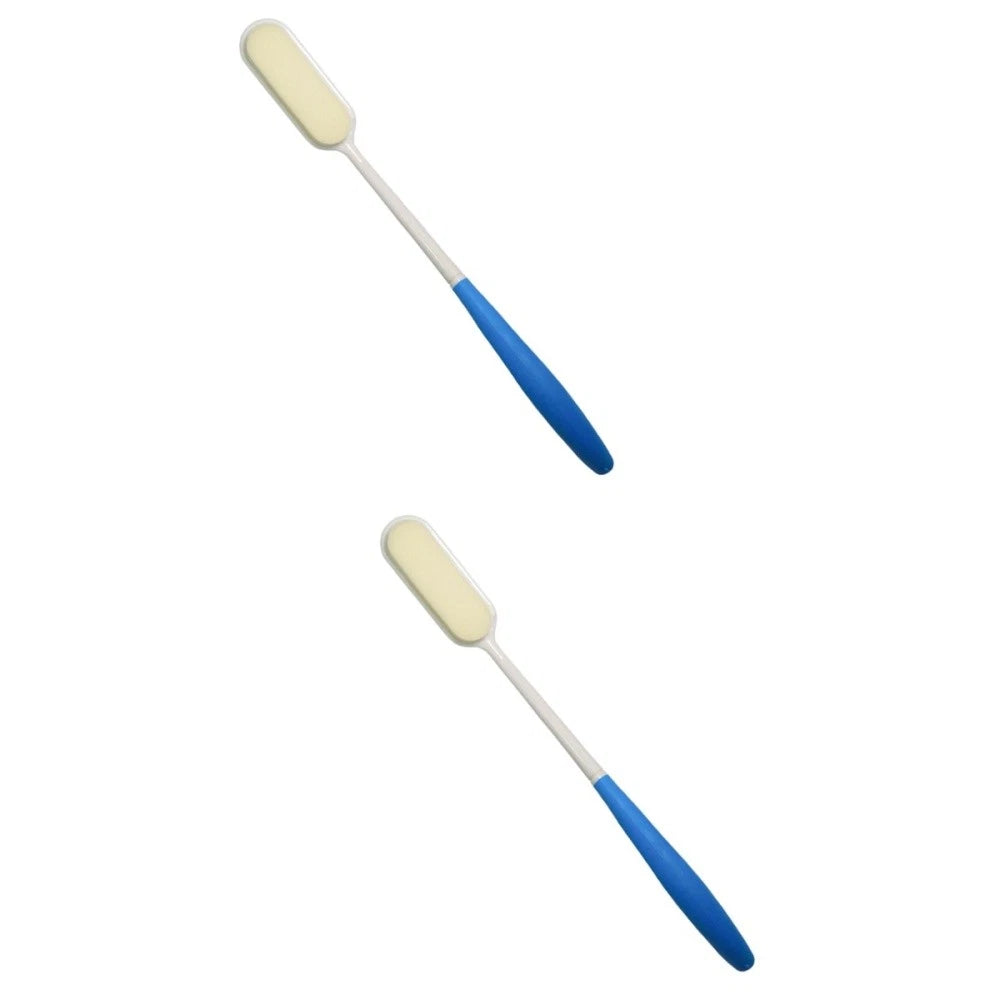 2 Pcs Long-handled Bath Scrubber Brush Back Child Shower for Body