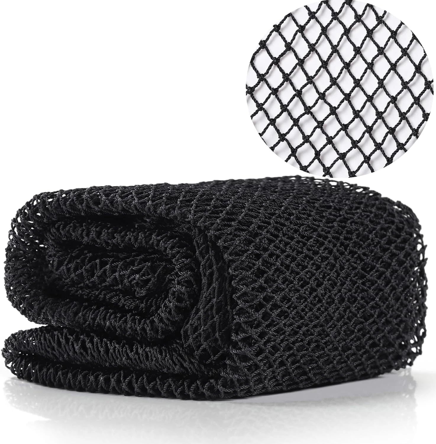 African Net Long Bath Net Sponge, Bathing Body Exfoliating Shower Body Back Scru