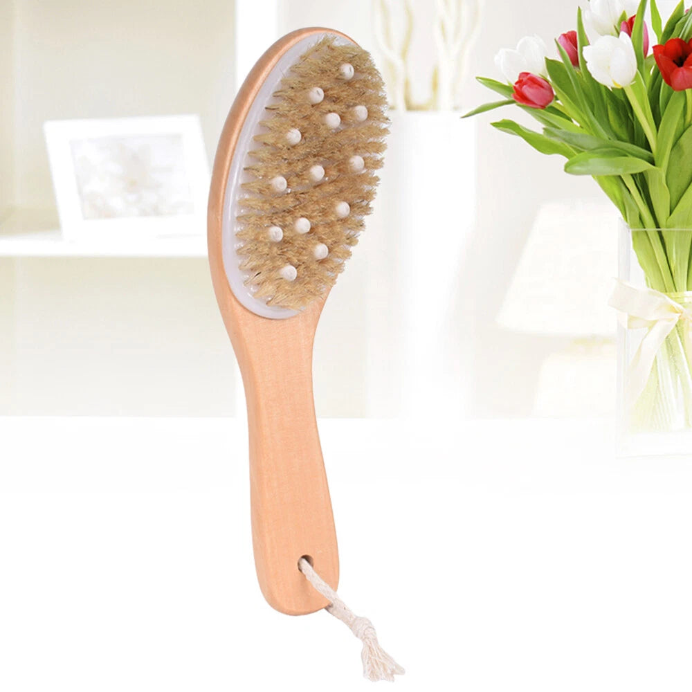 Body Brush Exfoliator Scrubber Back for Shower Exfoliating Rough