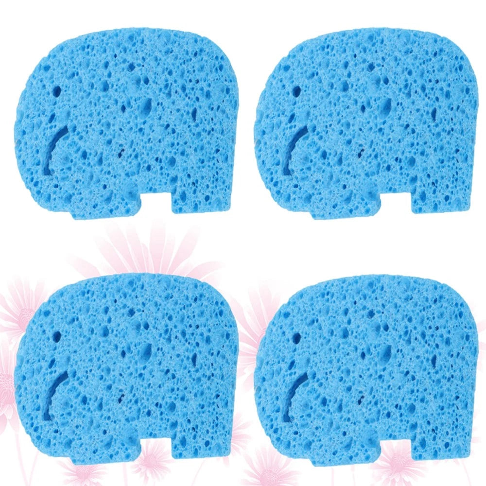 4Pcs Baby Bath Sponge Bath Rub Shower Sponge Cartoon Bath Brush Bath Rubbing