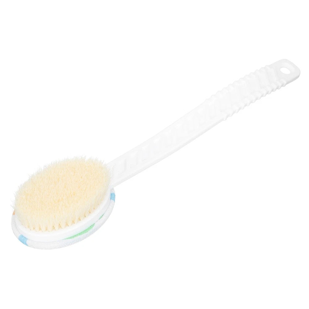 Double-head Shower Brush Man Scrubbing Bath Brushes Long Handle Bathing Use