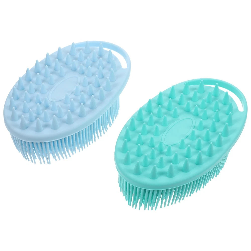 2 Pcs Bath Brush Body Scrub Multi-functional Exfoliating