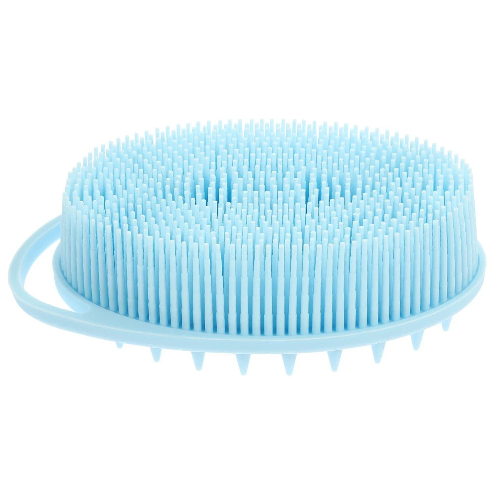 Bath Brush Baby Child Double-sided Silicone Cleaning Bathing Scrubber