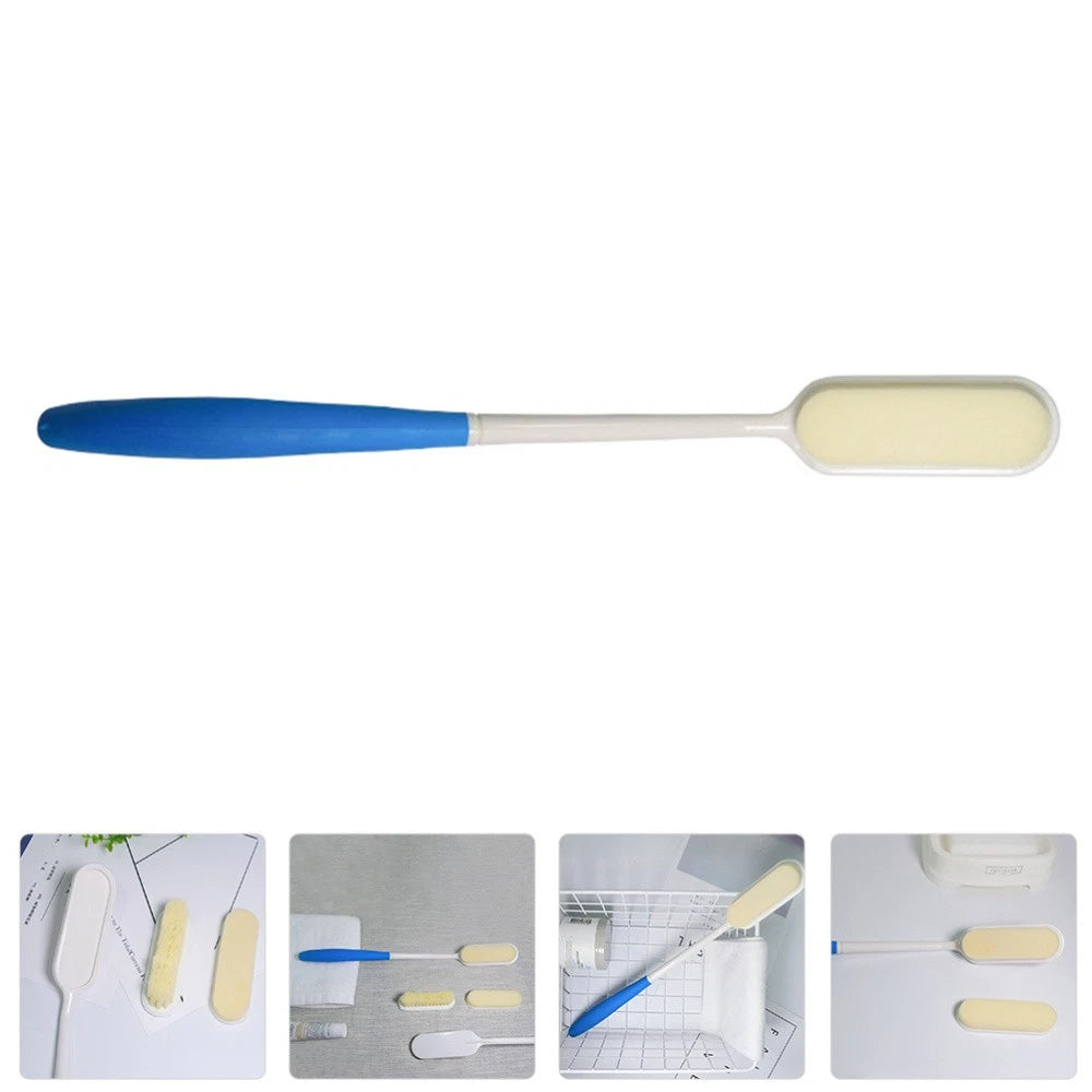 2 Pcs Long-handled Bath Scrubber Brush Back Child Shower for Body