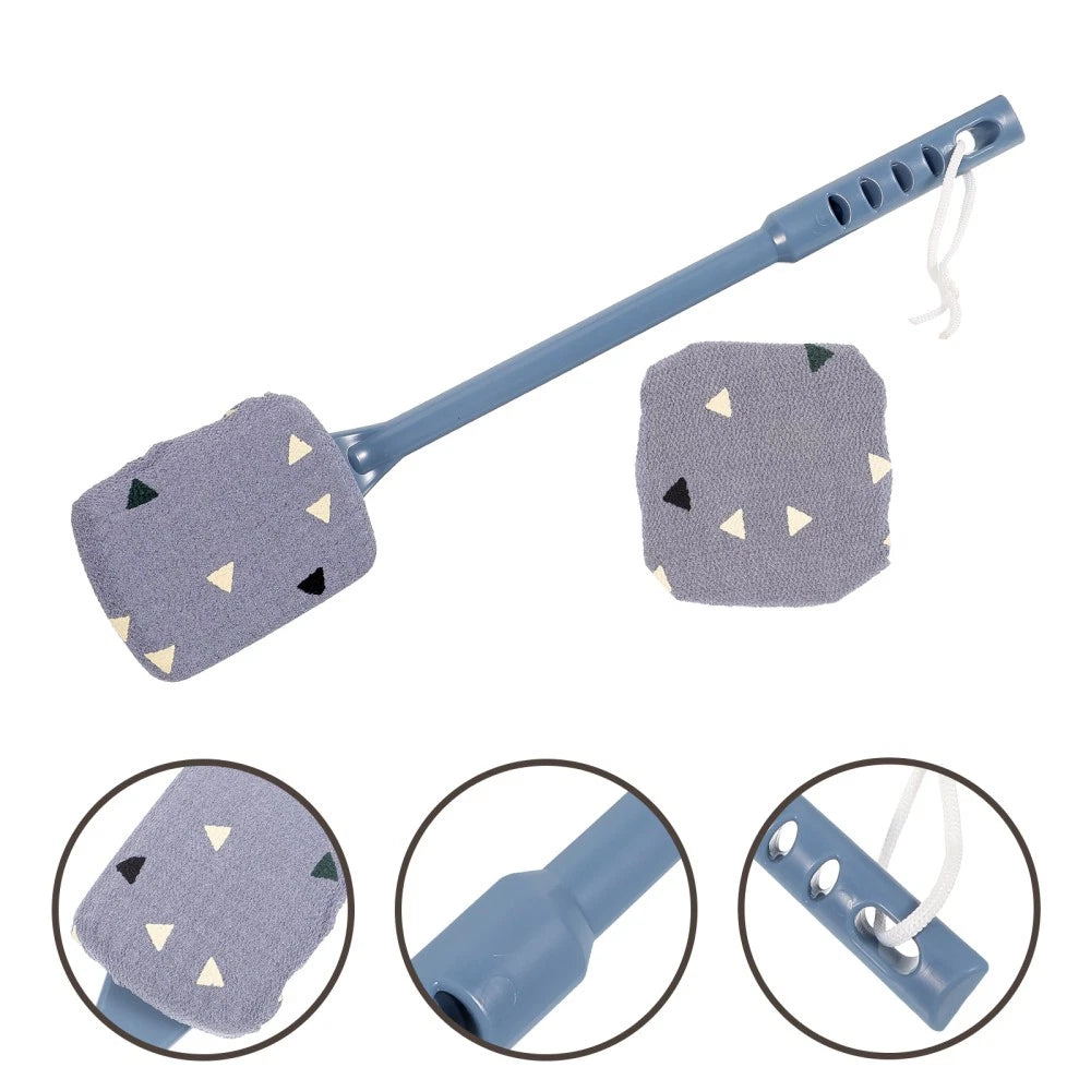Bath Scrub Brush Miss Exfoliating Back Scrubber with Handles for Shower