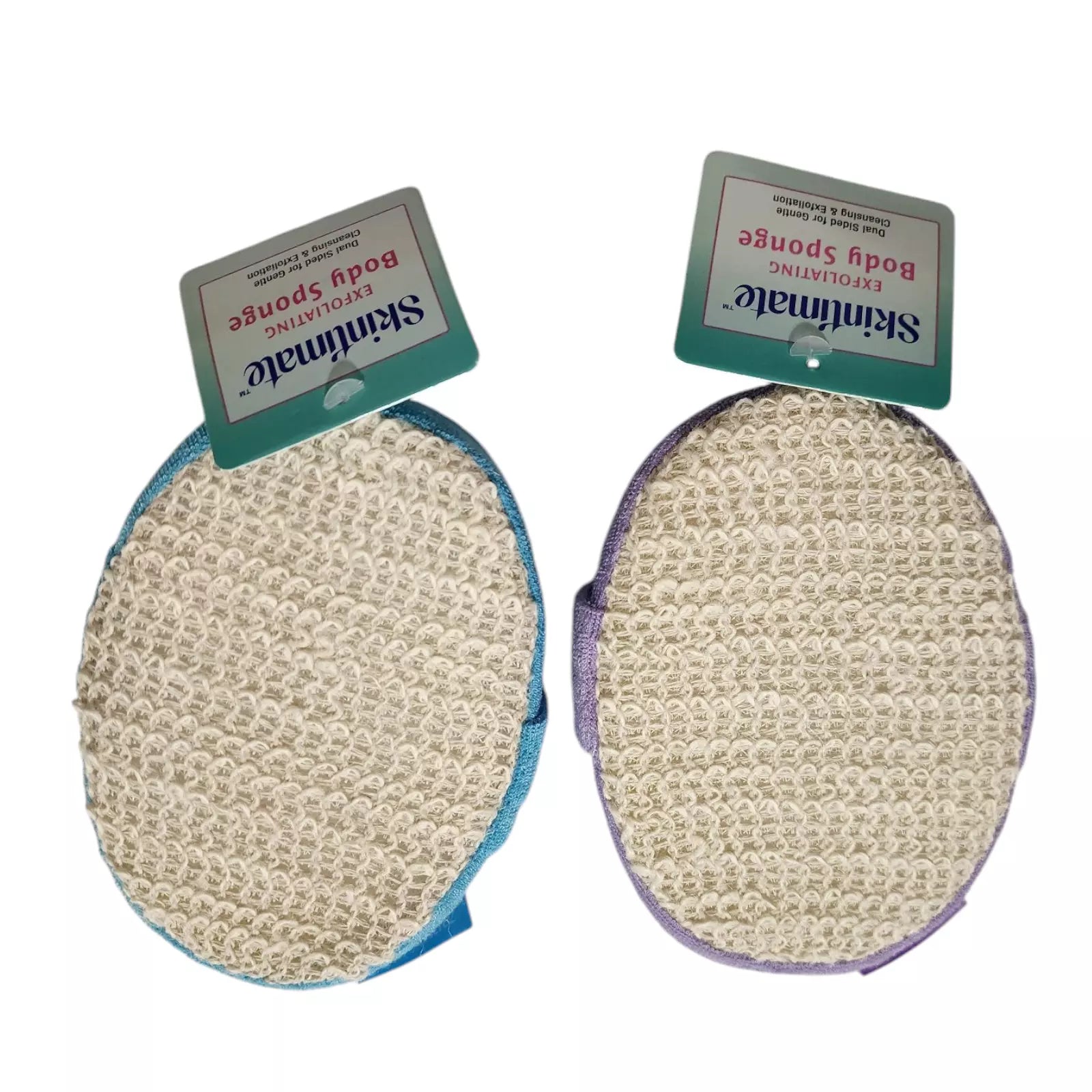 2 Body Sponge Exfoliating Scrubber Shower