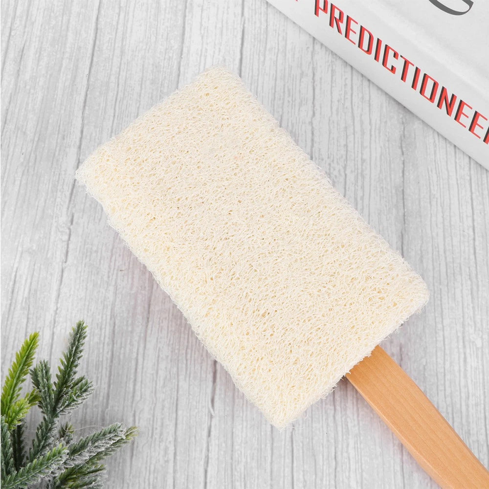 Bath Sponge Brush Natural Loofah Man Shower Scrubber for Body Exfoliating
