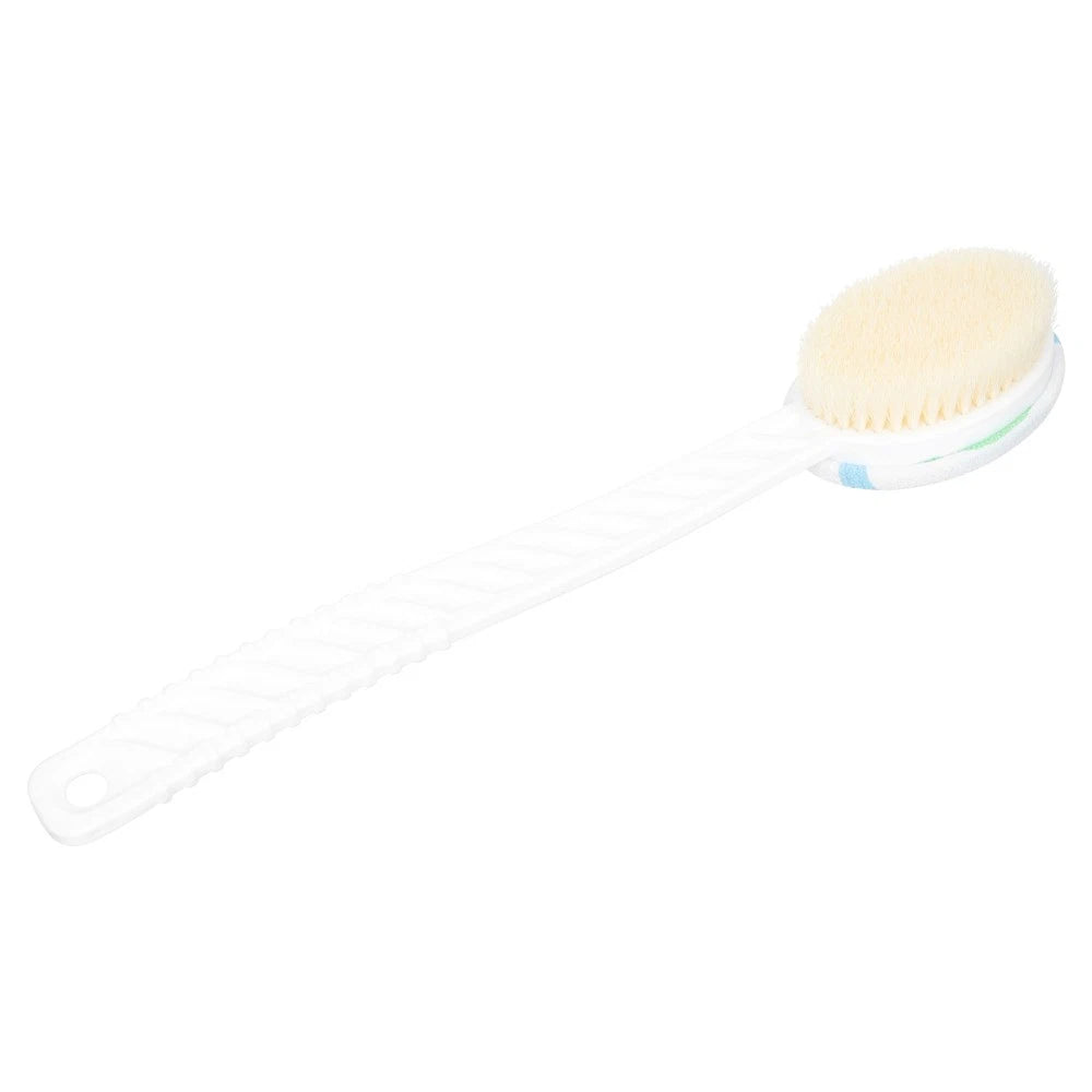 Double-head Shower Brush Man Scrubbing Bath Brushes Long Handle Bathing Use