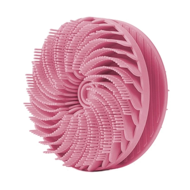 Gentle Silicone Body Brush Double Texture For Daily Bathing Sensitive Skin And