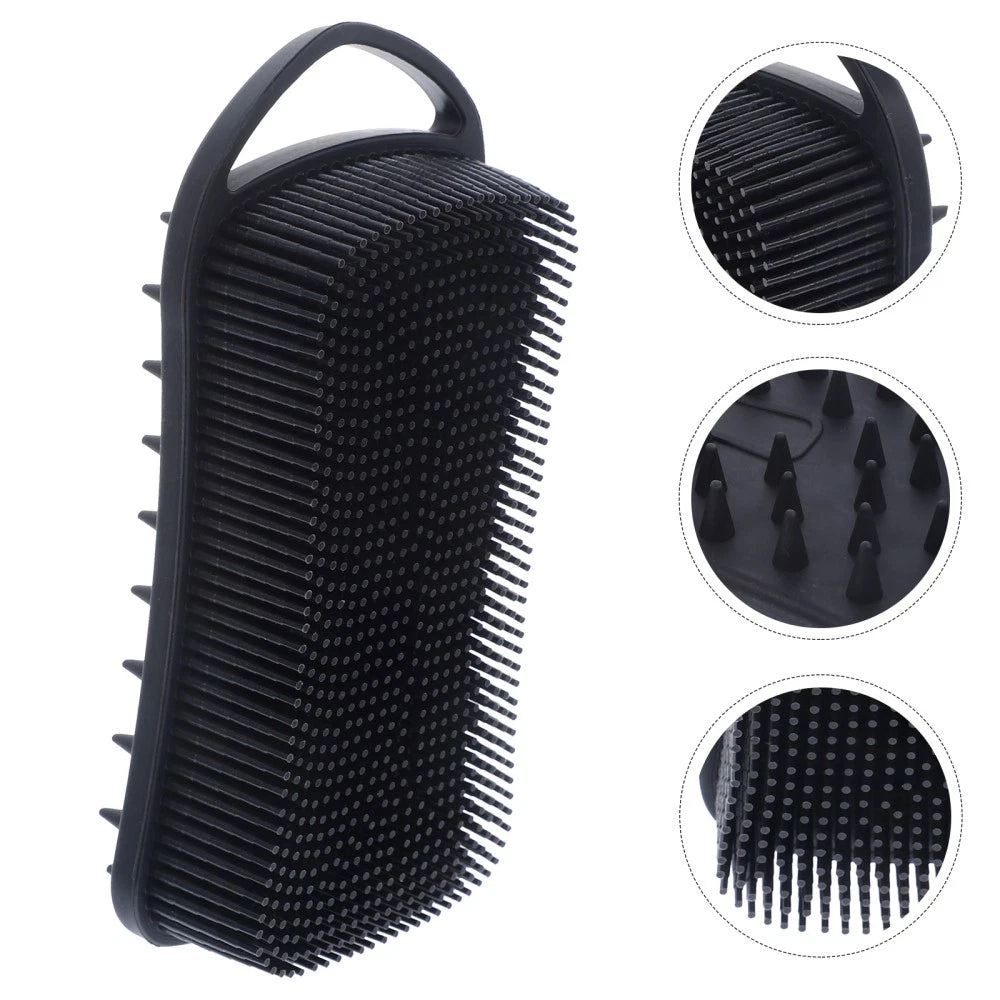 Bath Brush Exfoliator Baby Man Shower for Cleaning Silicone Body Scrubber Women