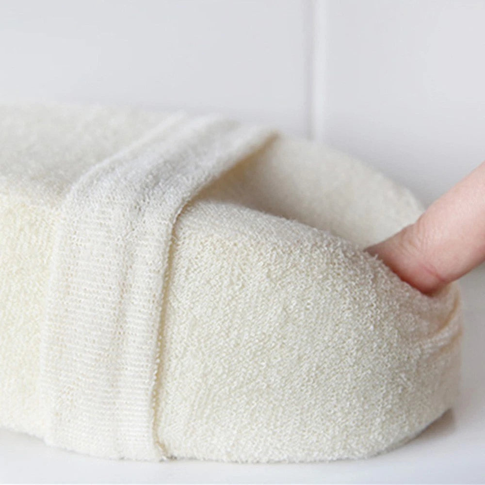 3 Pcs Loofah Bath Towel Sponge Shower Exfoliating Brush Back Scrubber