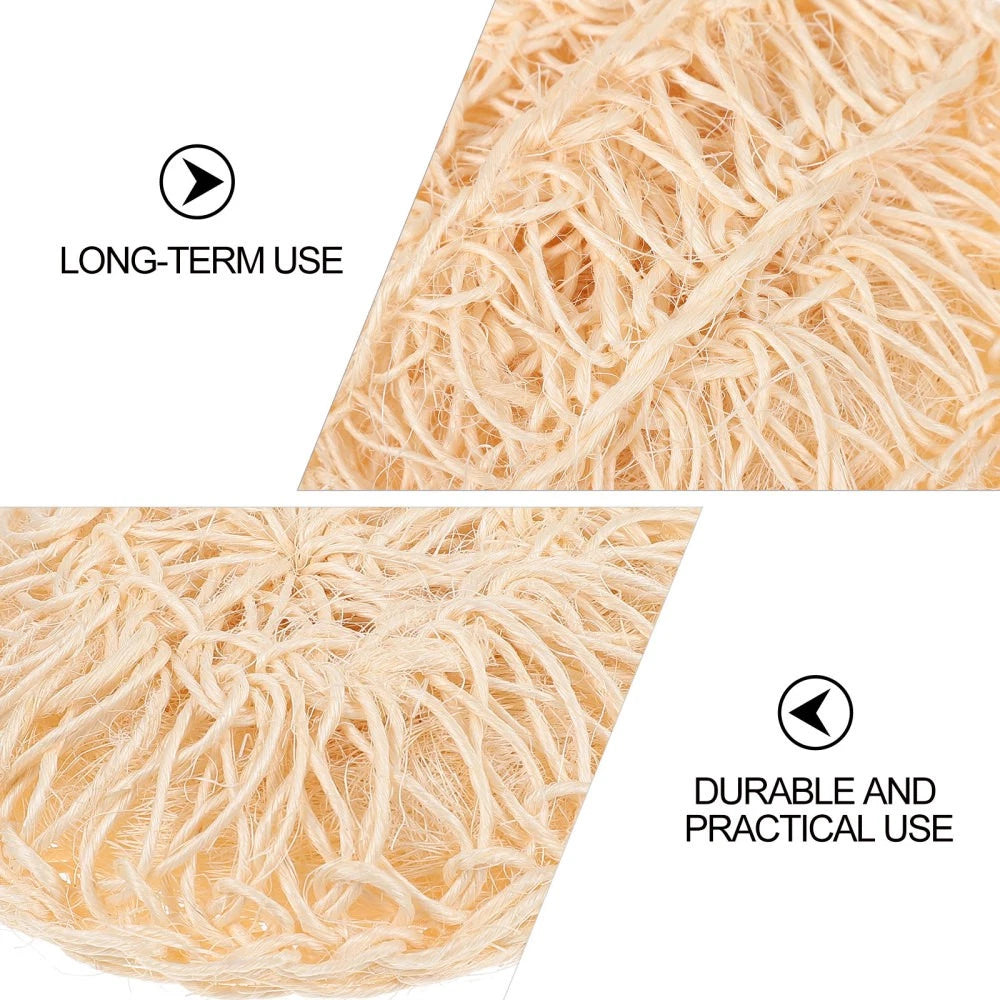 2 Pcs Sisal Bath Brush Mother Man Bathing Balls Scrubber for Body