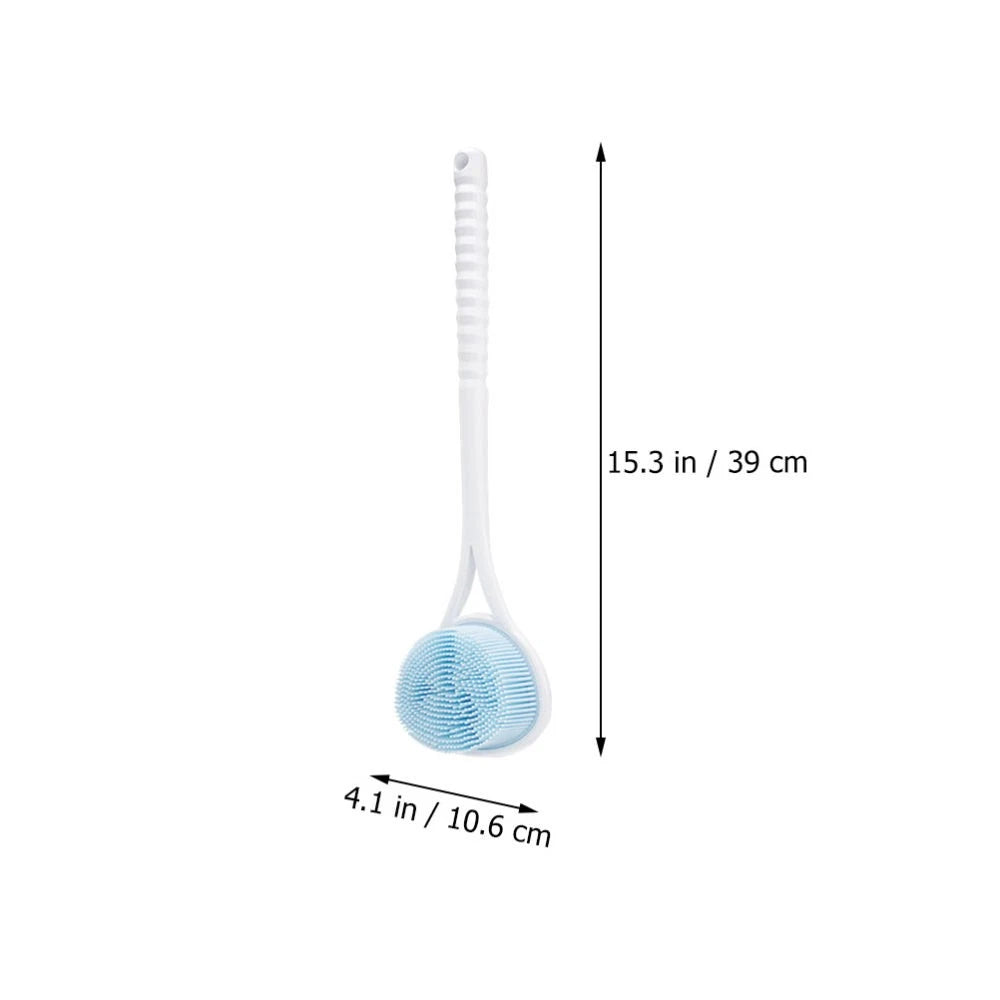 Silicone Bath Brush Man Women's Body Exfoliator Scrubber Exfoliating Back