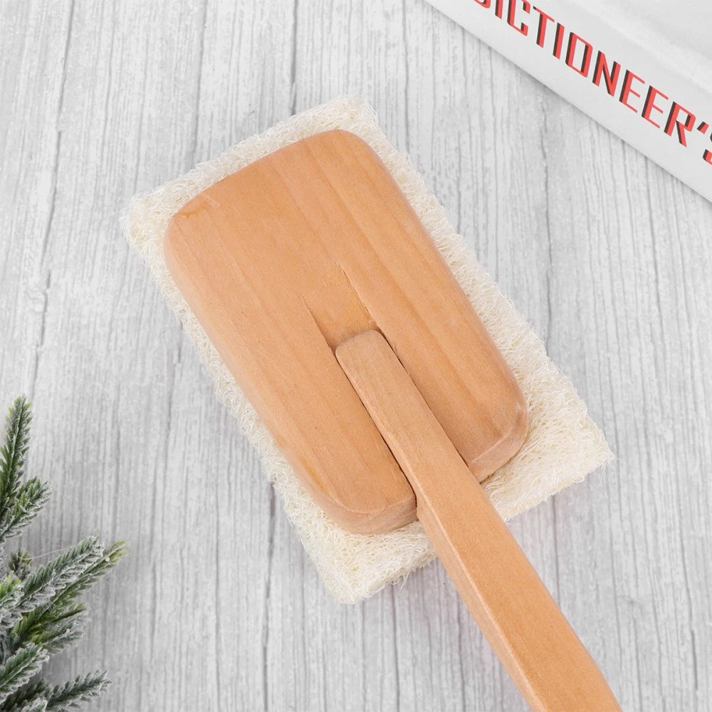 Bath Sponge Brush Natural Loofah Man Shower Scrubber for Body Exfoliating