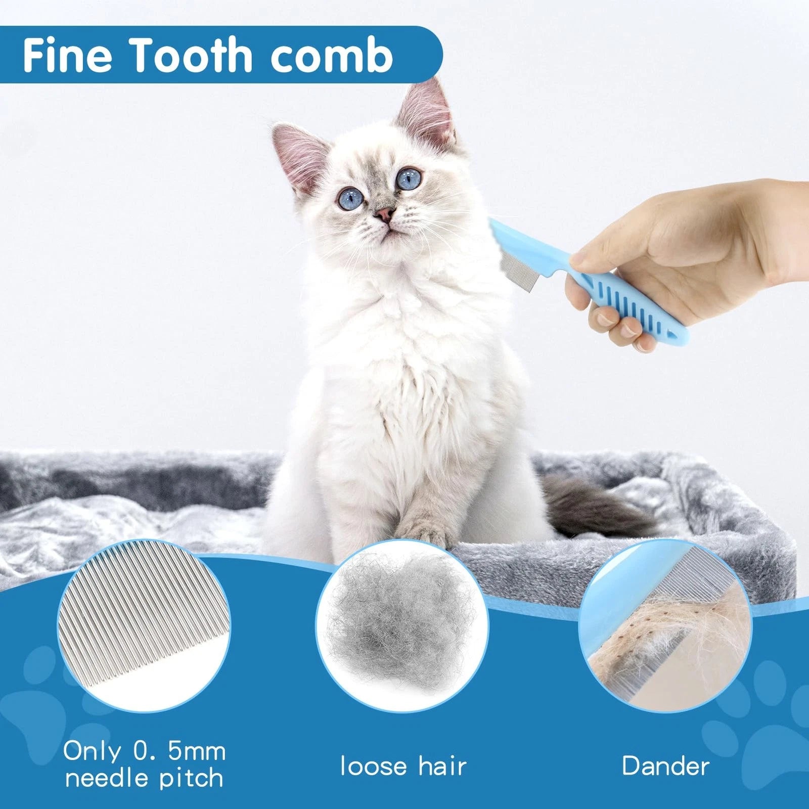 Dog Brush Dog Grooming Kit 6PCS Dog Brush for Shedding-Dog Brushes for Groomi...