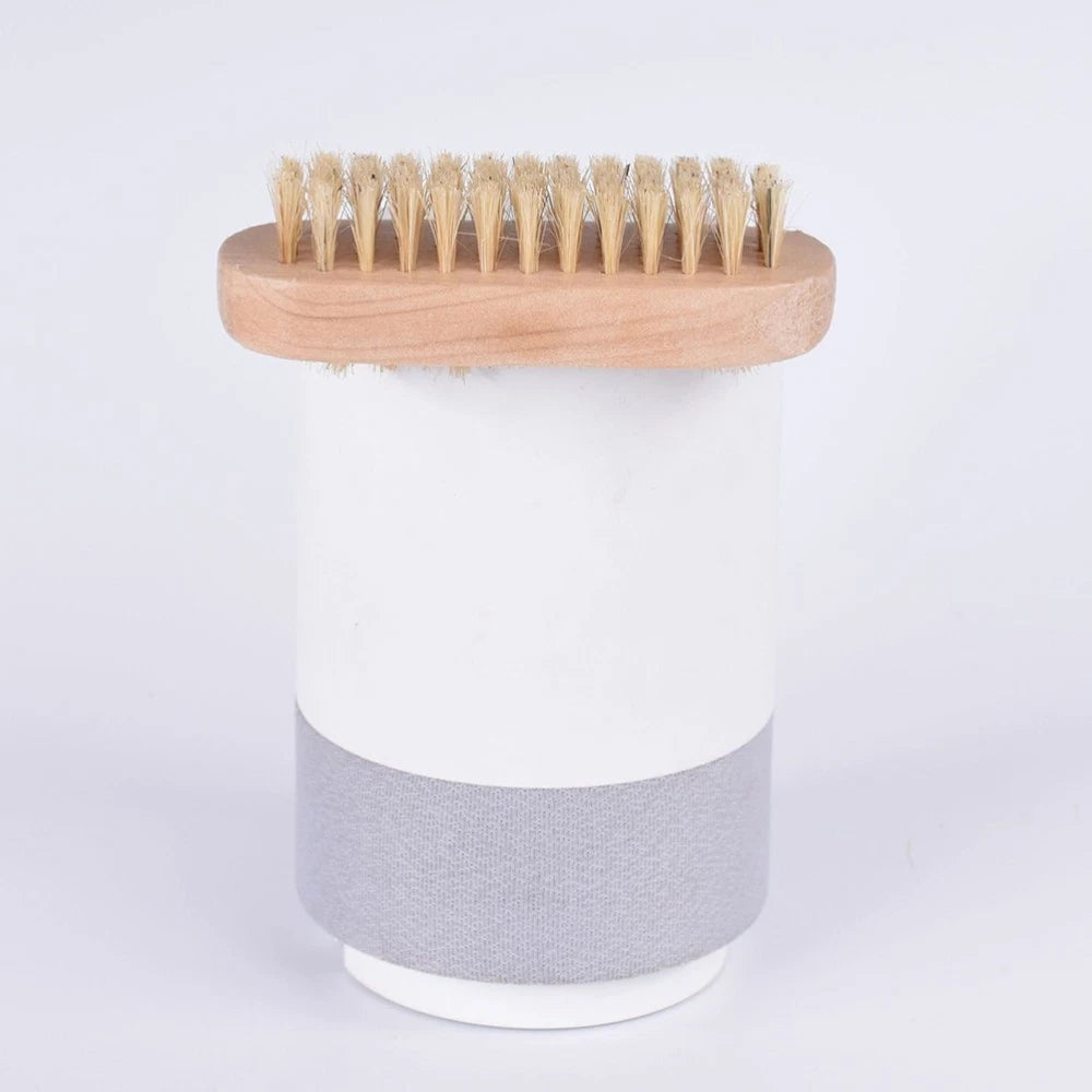 2pcs Wooden Shower Scrubber for Bathing Exfoliation