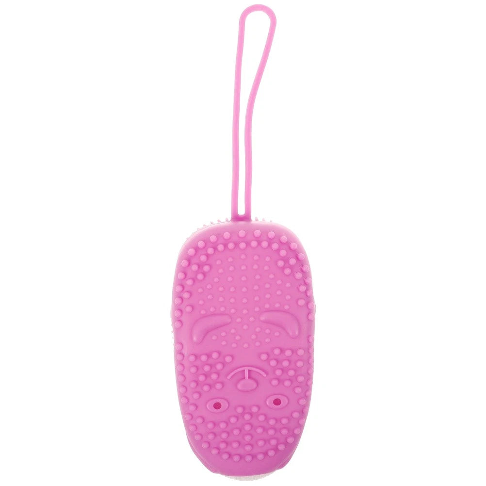 Automatically Soak Bath Scrub Silicone Bath Brush Without Soap Purple