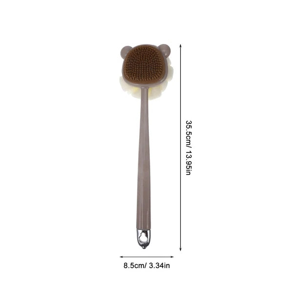 Scrub Brush Body Shower for Cleaning Bathroom Scrubber with Long Handle Back