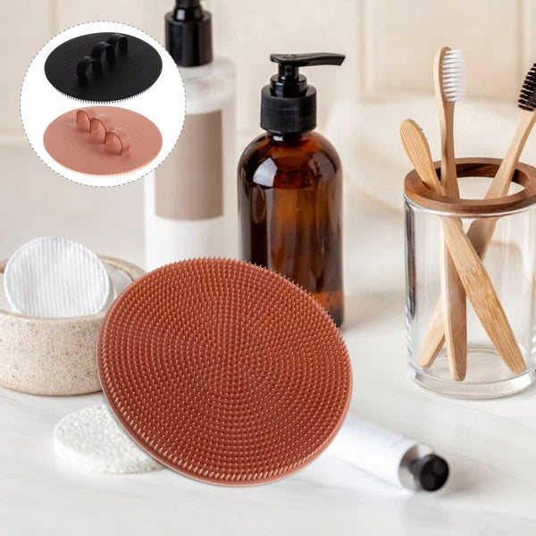 2 Pcs Bath Brush Travel Body Brushes for Shower Shampoo Scalp Massager